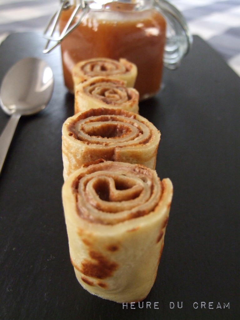 crêpes à la mousse au chocolat