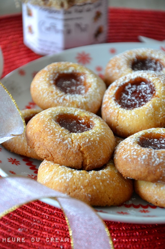 sablés à la confiture