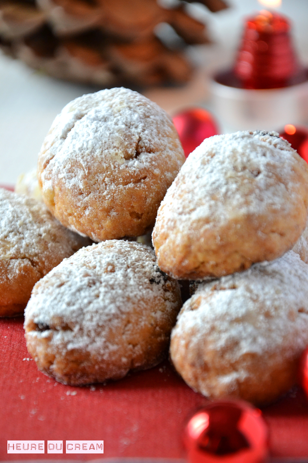 Mini Stollen (Pains de Noël aux fruits) - L&amp;#39;Heure du CreamL&amp;#39;Heure du Cream