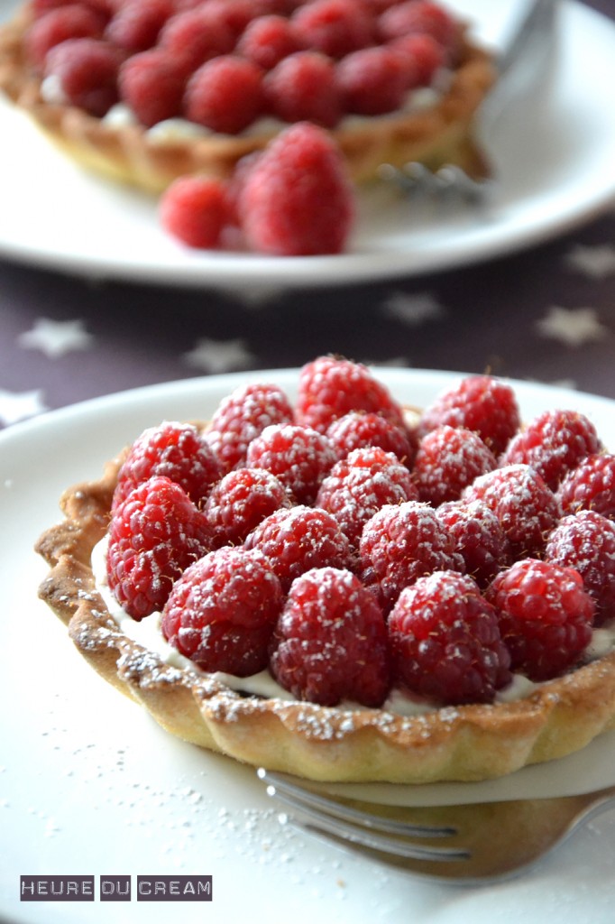 tartelettes framboises