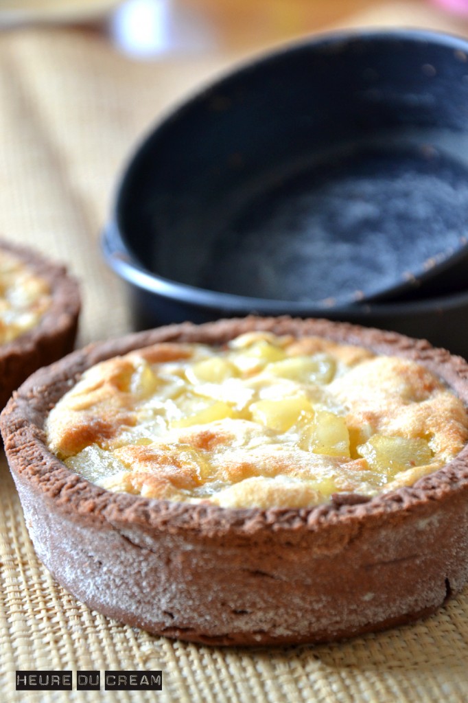 Tartelettes choco-poires