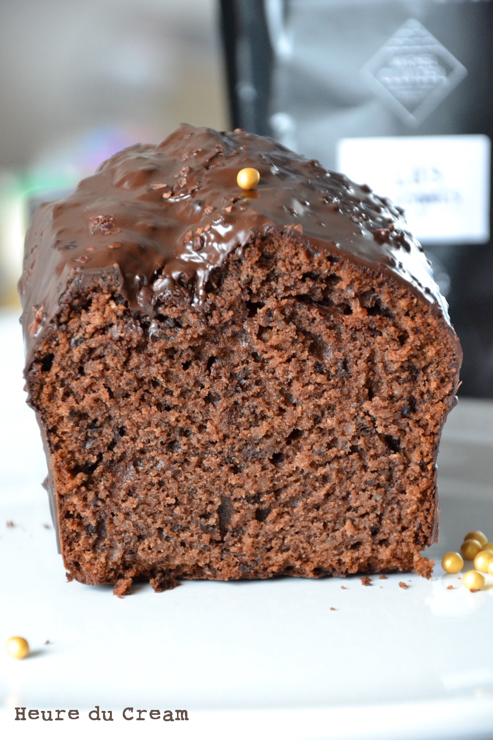cake au chocolat noir