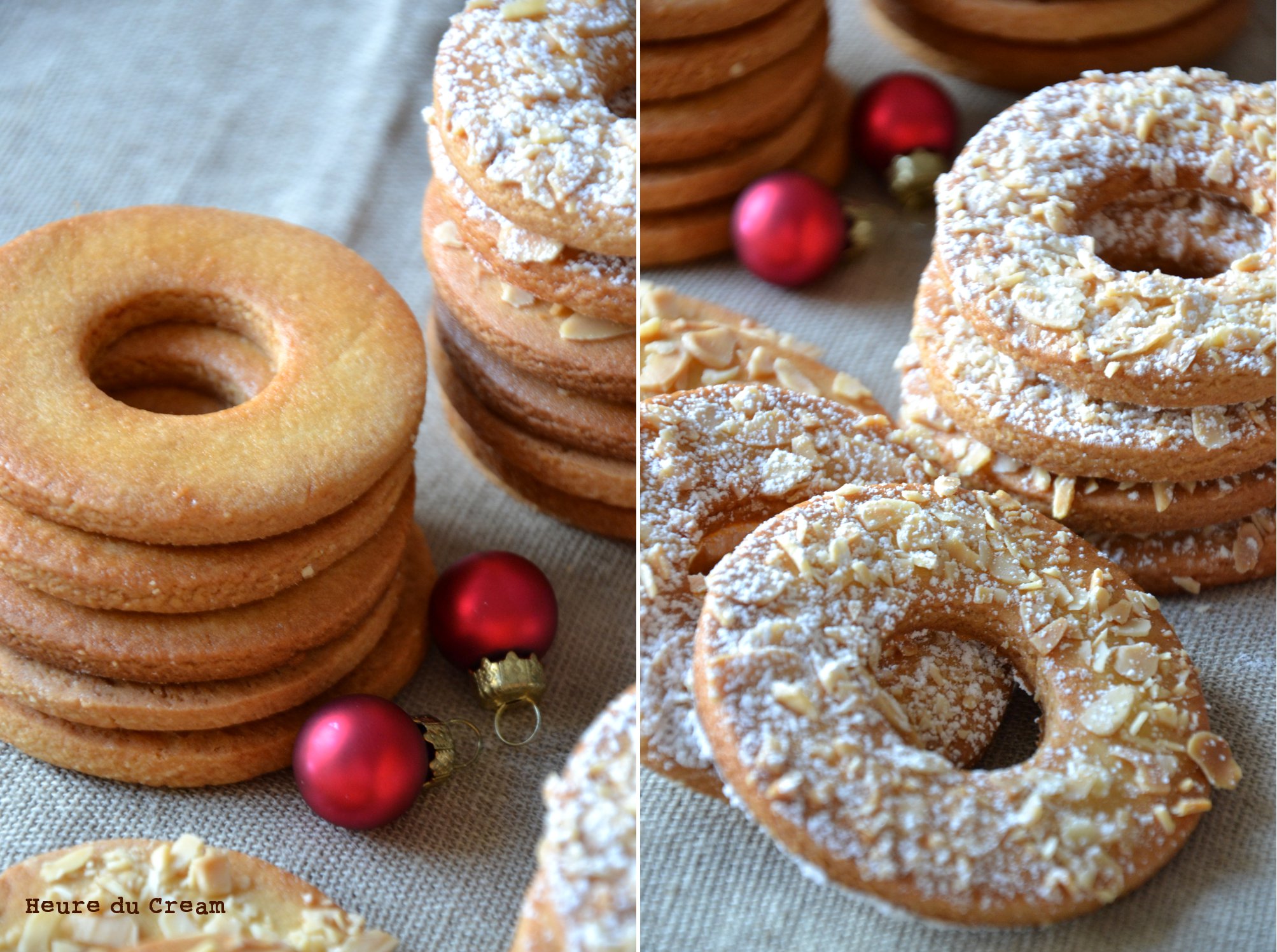 anneaux aux amandes