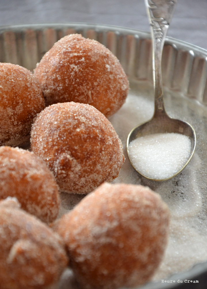 beignets au fromage blanc