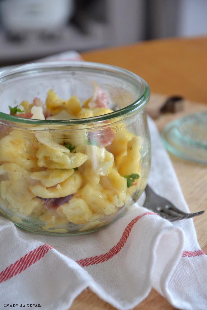 knepfle au fromage blanc