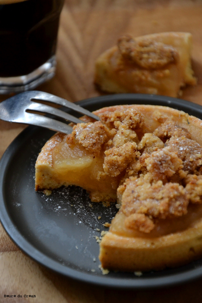 Tarte à la compote de pommes