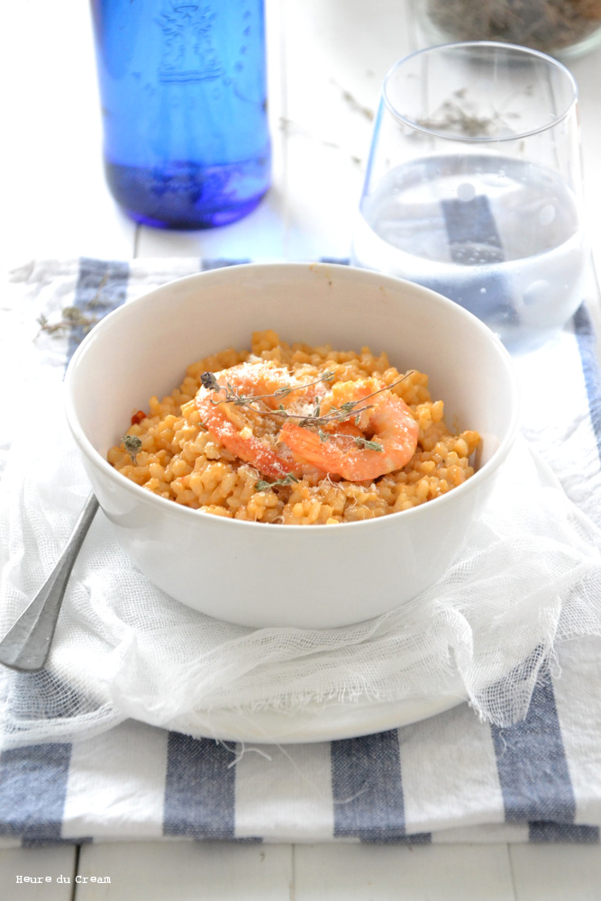 risotto aux crevettes