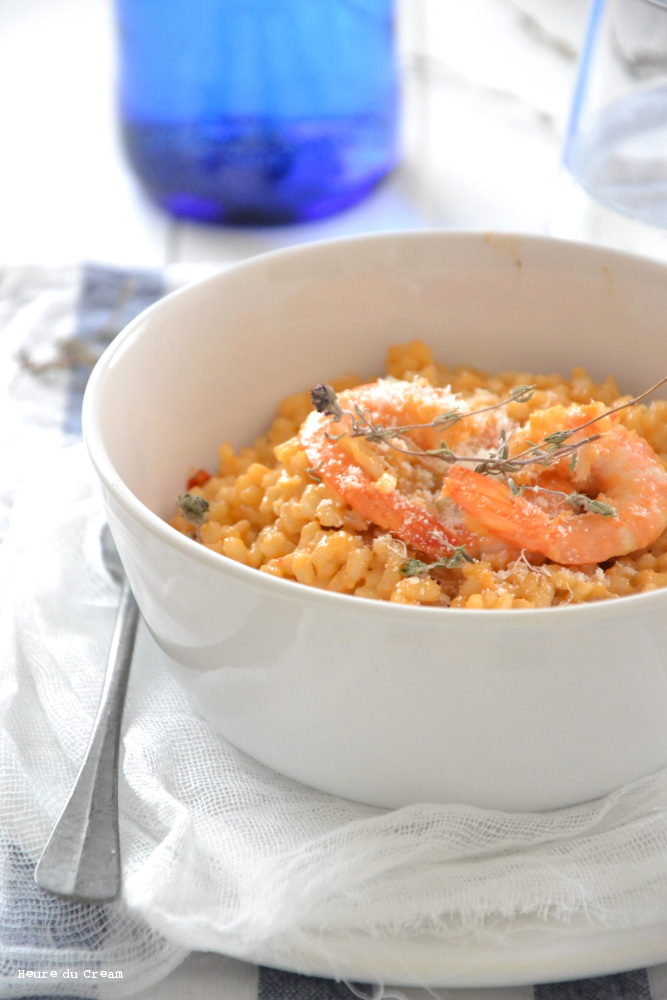 risotto aux crevettes