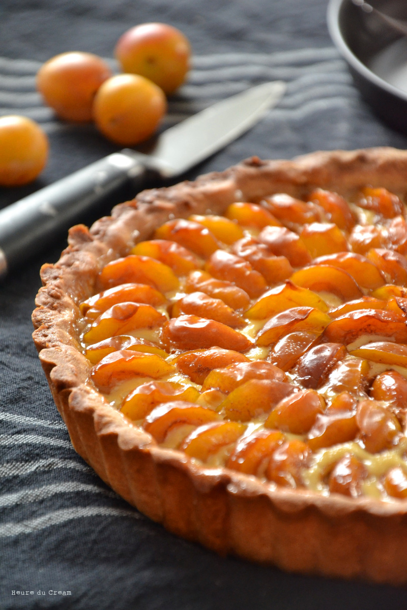 Tarte aux mirabelles - L'Heure du CreamL'Heure du Cream