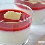 Panna cotta framboise coco