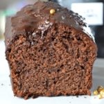Cake au chocolat noir et grué