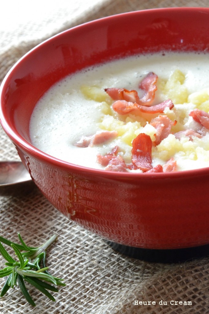 Soupe de pommes de terre, cheddar et bacon - L'Heure du CreamL'Heure du