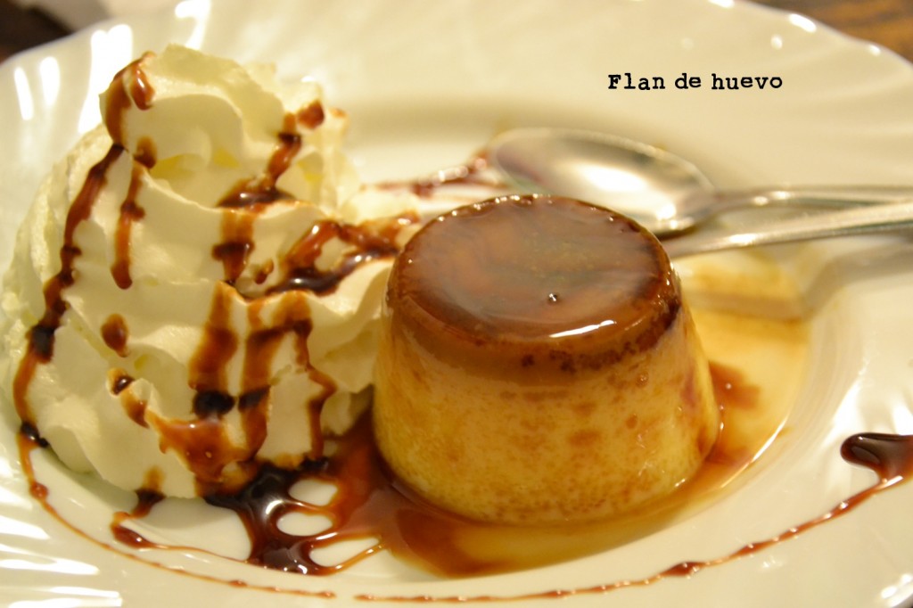 Flan de huevo