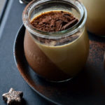 panna cotta chocolat café