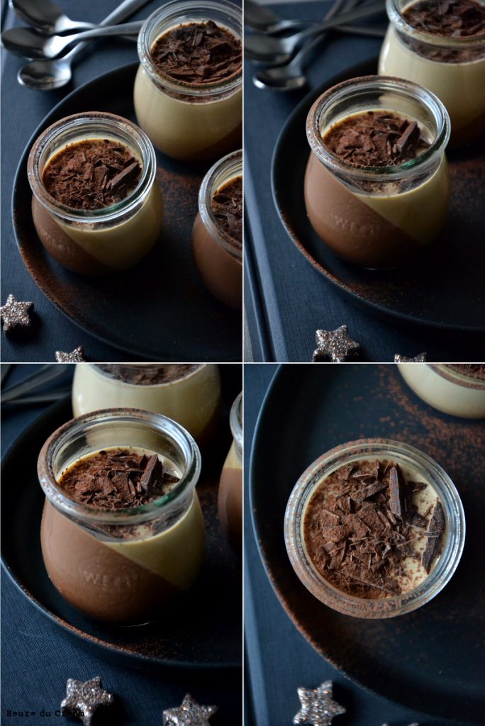 panna cotta chocolat cafe