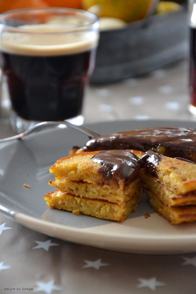 pancakes à la courge butternut