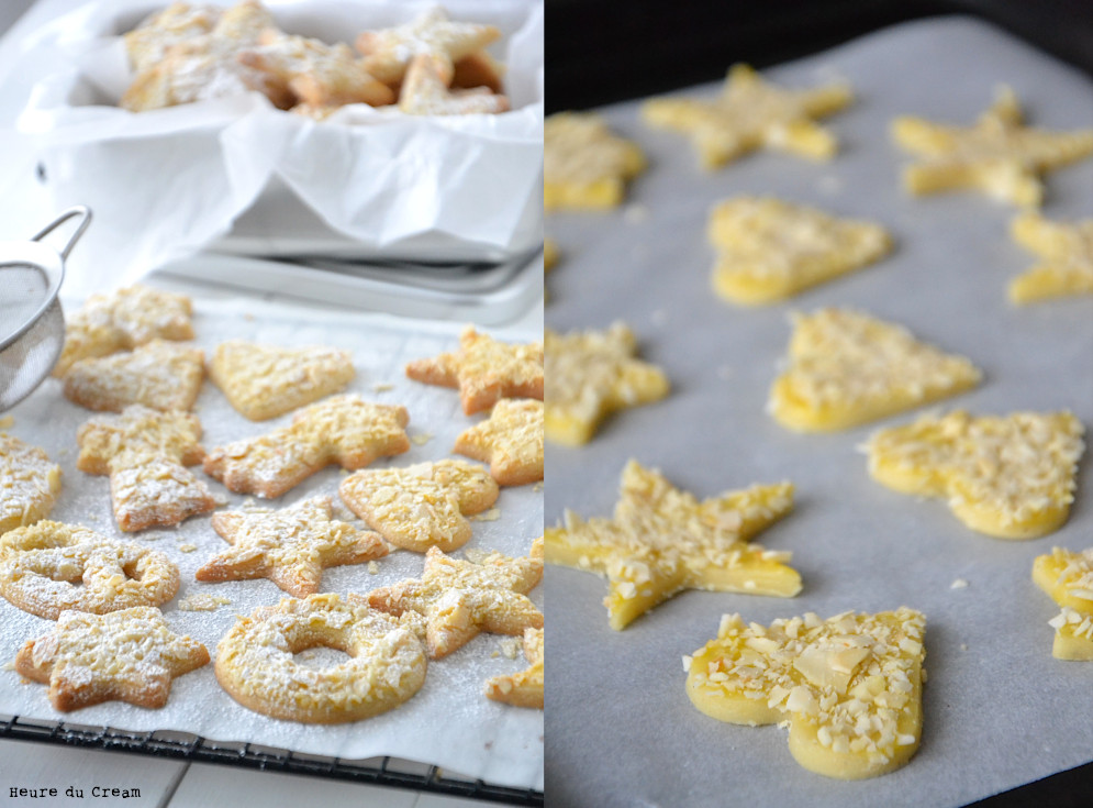 sables au beurre et aux amandes