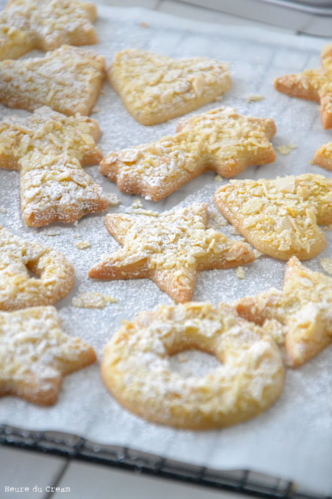 sables au beurre et aux amandes