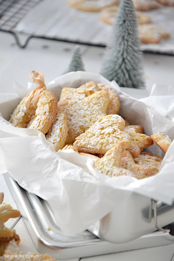 sables au beurre et aux amandes