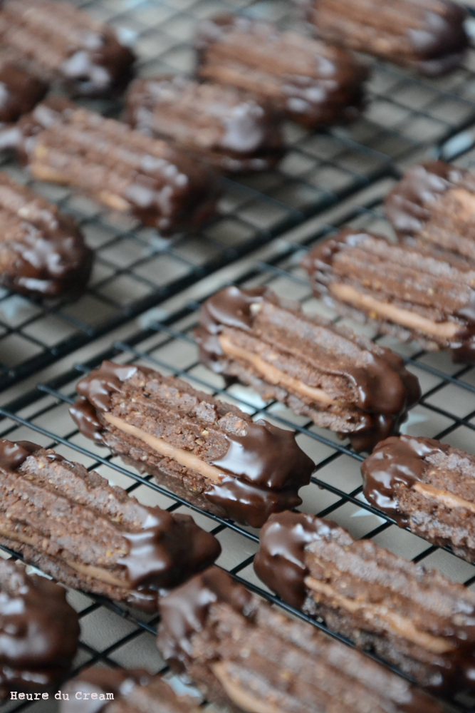 bâtonnets chocolat praliné