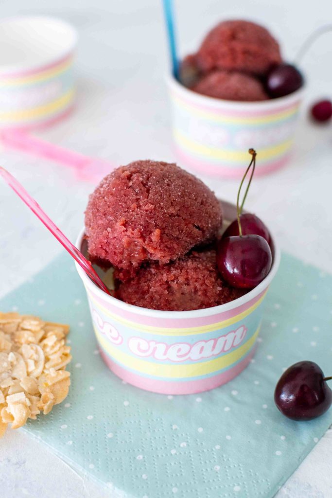 sorbet cerises